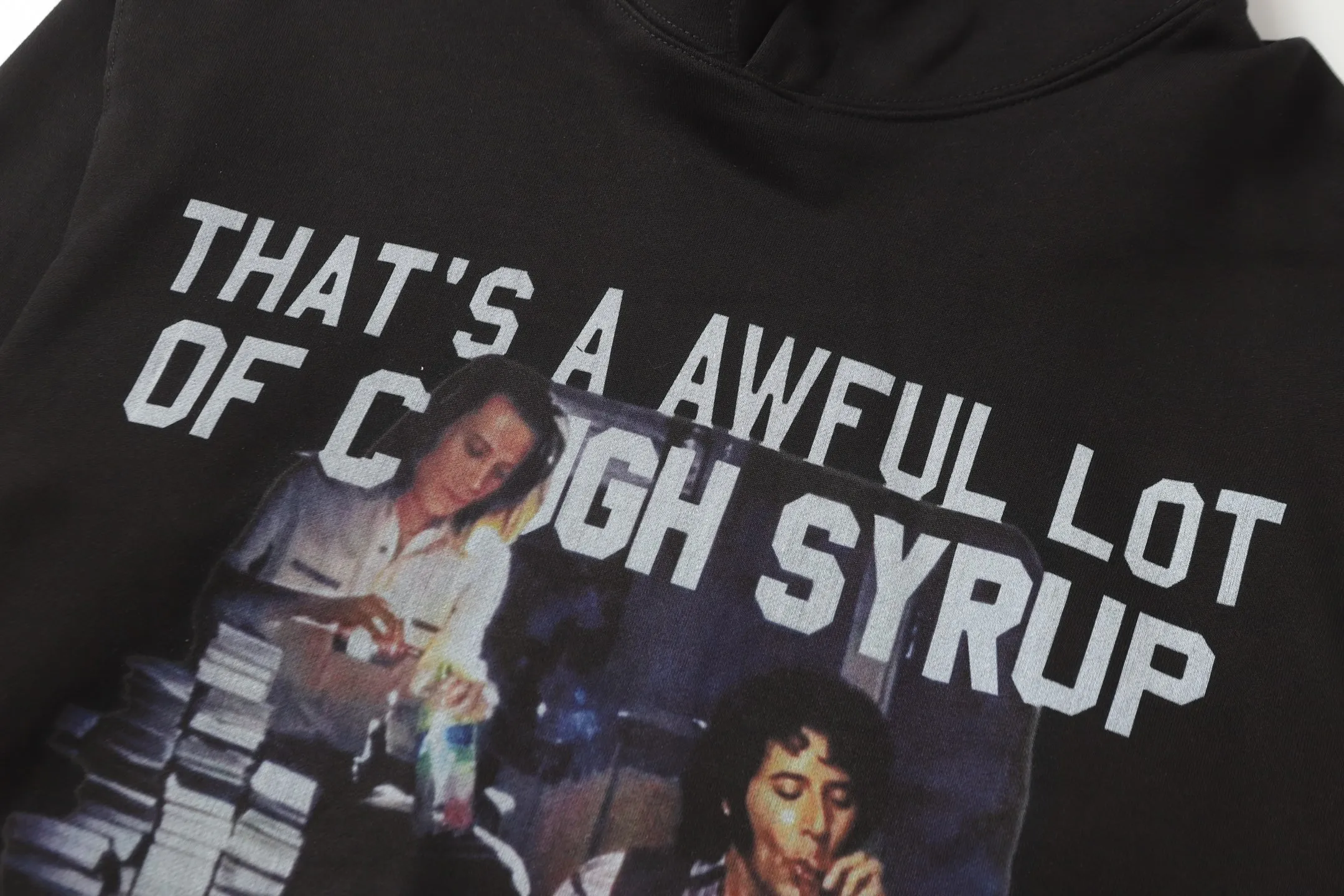 C # ( ） I C THAT'S A AWFUL LOT OF COUGH SYRUP In Stock Same Style. （fabric): 100 Sizes（size）：S-M L X L （colour）：